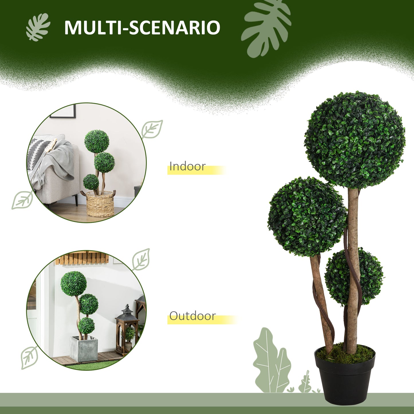 Artificial Topiary Tree Plant for Home