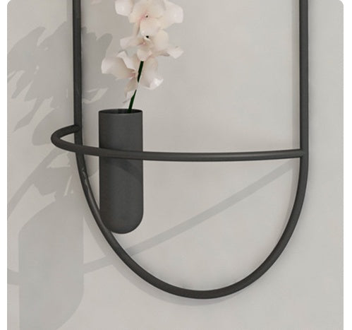 3D Wall Mounted Geometric Metal Candlestick