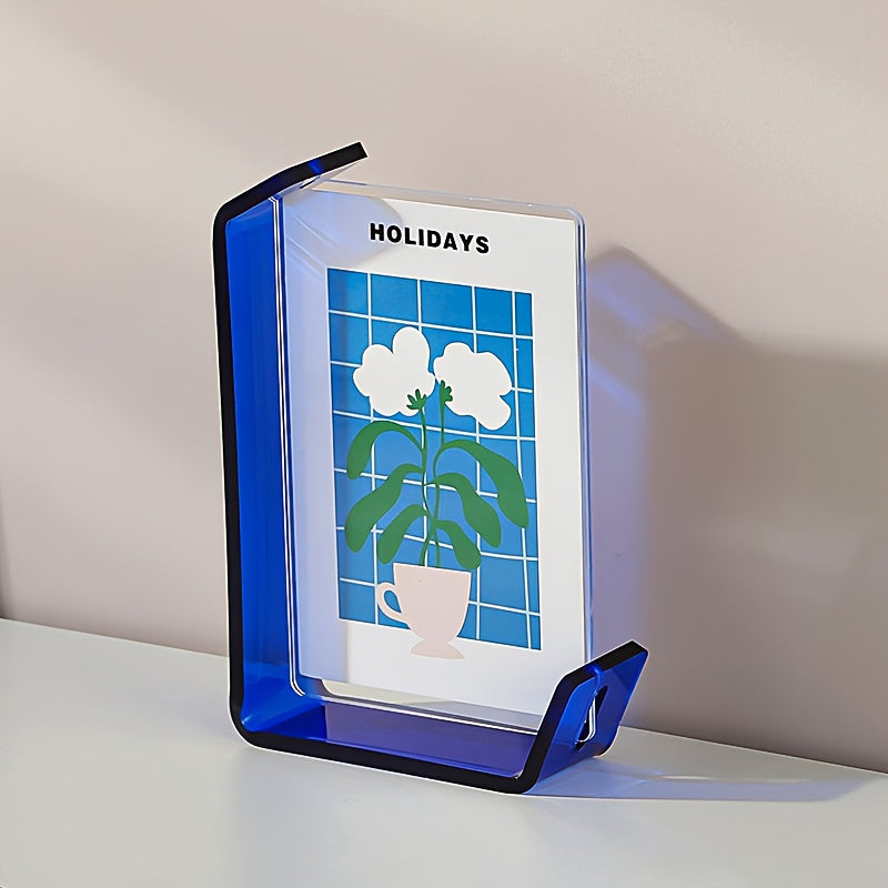 Creative Colorful Acrylic Photo Frame Box