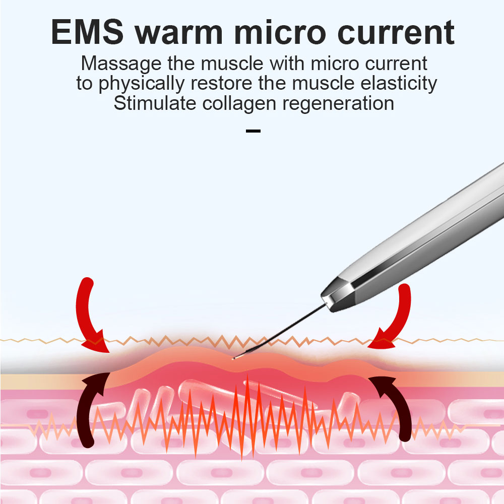 Handheld Electric Ultrasonic Skin Scrubber