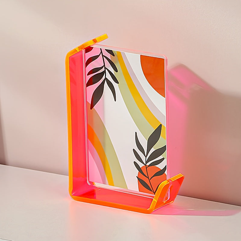 Creative Colorful Acrylic Photo Frame Box