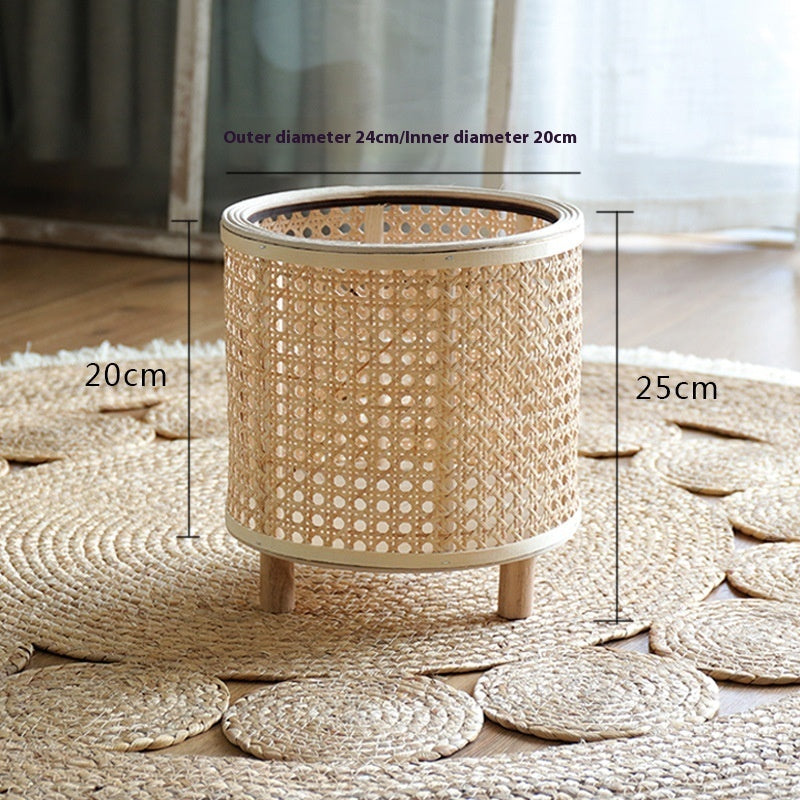 Handmade Bamboo Woven Flower Pot Stand