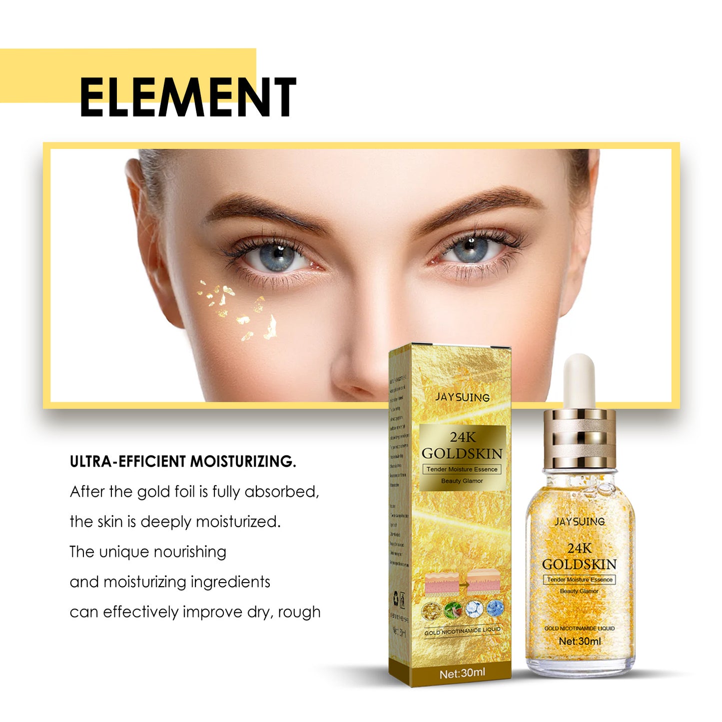 24K Gold Collagen Protein Lifting Essene