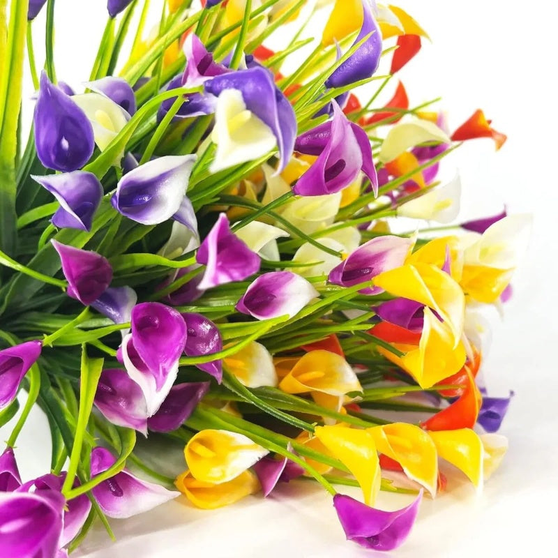 Realistic Artificial UV Resistant Calla Lilly Flowers