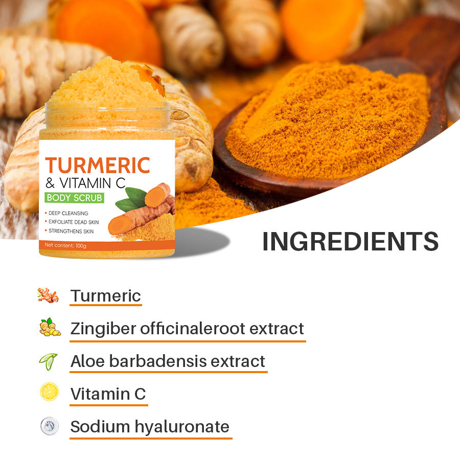 Turmeric Body Cleanser Facial Scrub