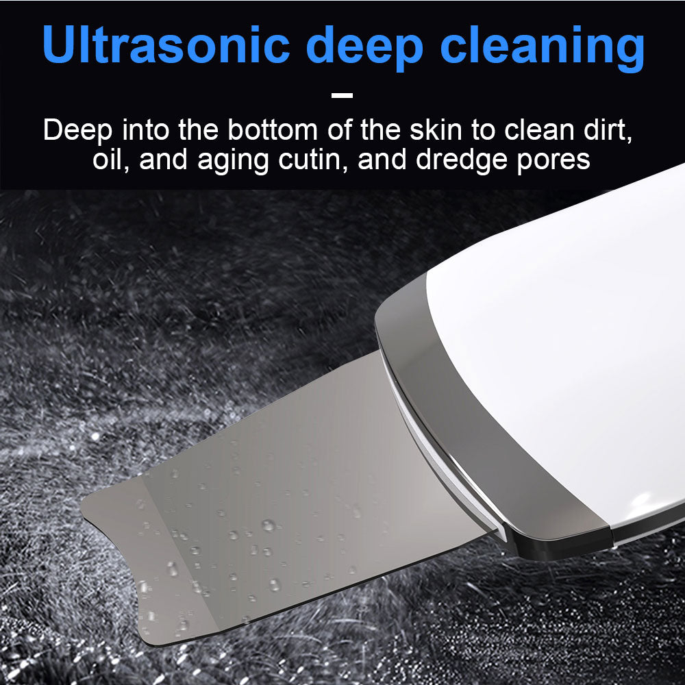 Handheld Electric Ultrasonic Skin Scrubber