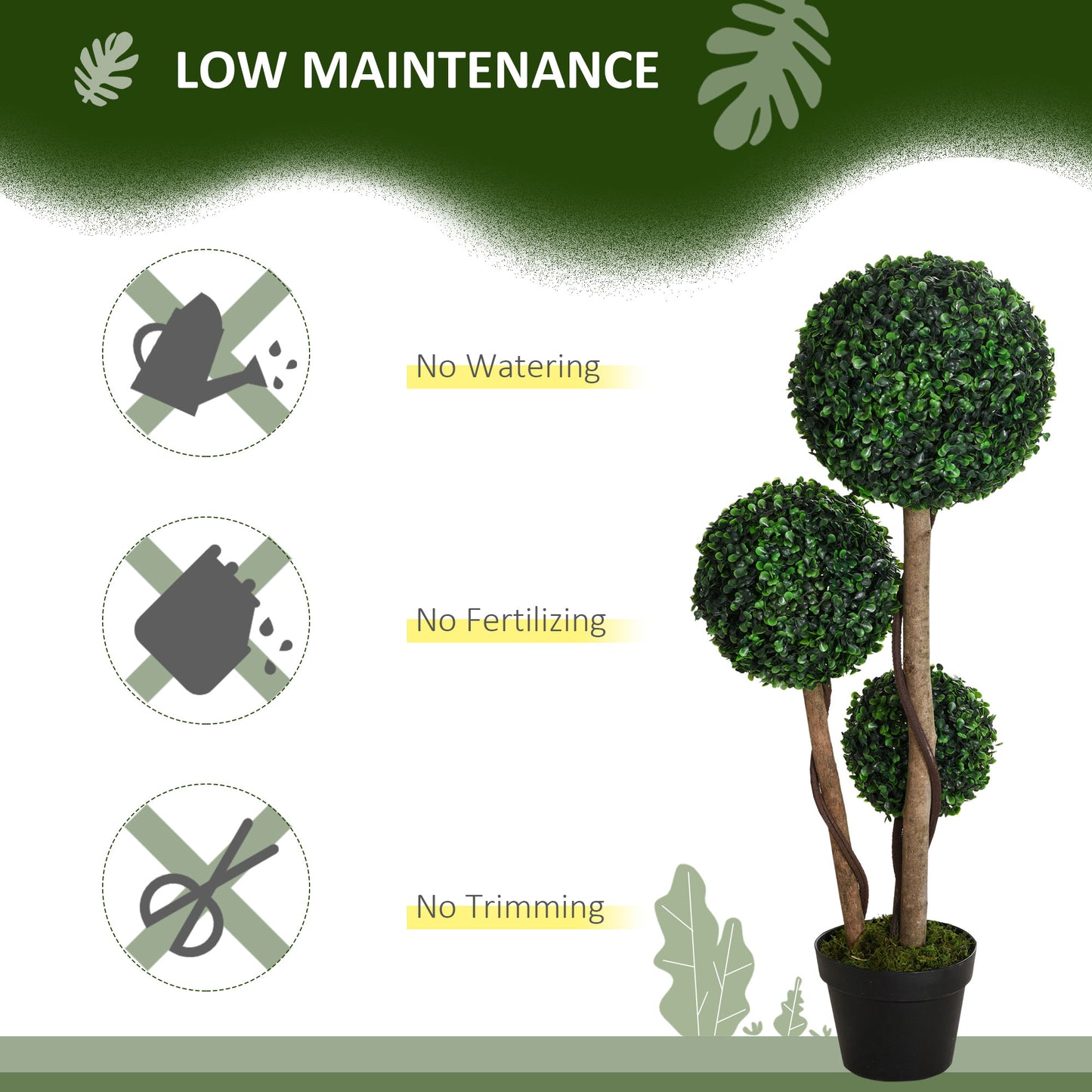Artificial Topiary Tree Plant for Home