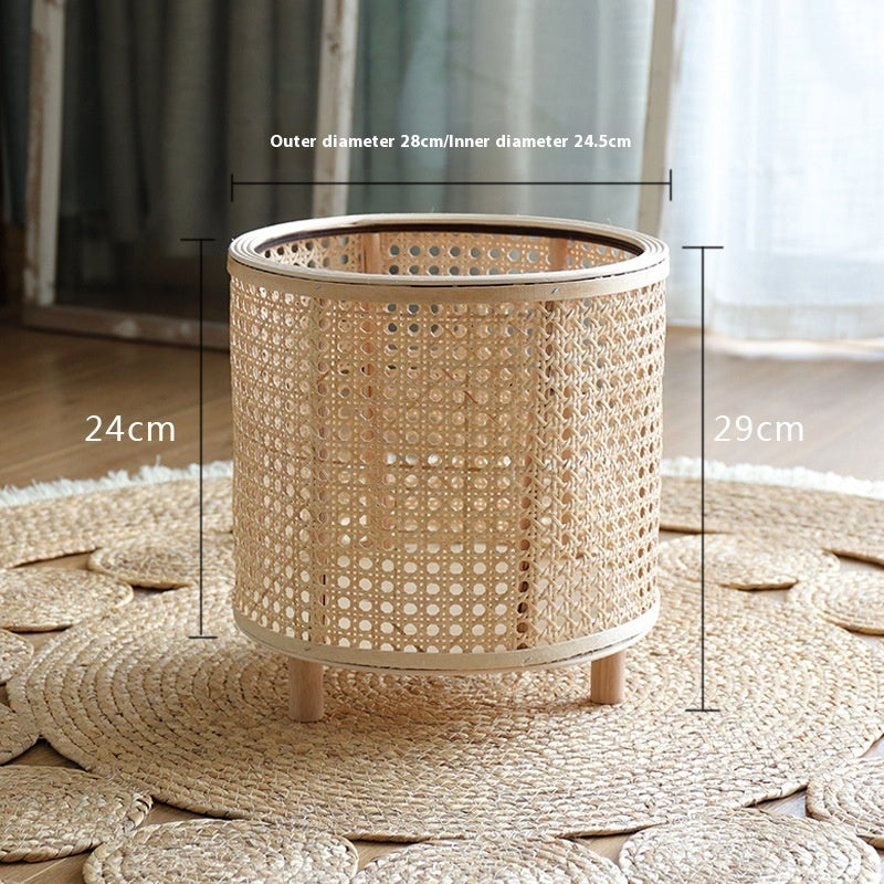 Handmade Bamboo Woven Flower Pot Stand
